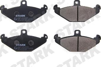 Stark SKBP-0010354 - Bremžu uzliku kompl., Disku bremzes autospares.lv