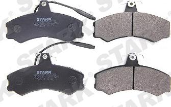 Stark SKBP-0010353 - Bremžu uzliku kompl., Disku bremzes www.autospares.lv