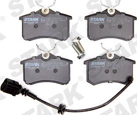 Stark SKBP-0010366 - Brake Pad Set, disc brake www.autospares.lv