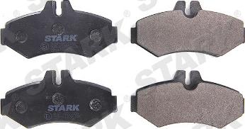 Stark SKBP-0010386 - Bremžu uzliku kompl., Disku bremzes www.autospares.lv