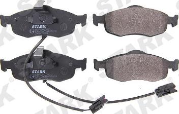 Stark SKBP-0010335 - Bremžu uzliku kompl., Disku bremzes www.autospares.lv