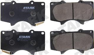 Stark SKBP-0010379 - Brake Pad Set, disc brake www.autospares.lv