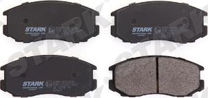 Stark SKBP-0010243 - Тормозные колодки, дисковые, комплект www.autospares.lv