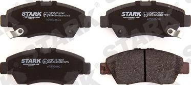 Stark SKBP-0010247 - Brake Pad Set, disc brake www.autospares.lv