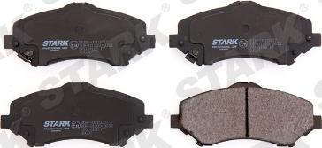 Stark SKBP-0010257 - Bremžu uzliku kompl., Disku bremzes www.autospares.lv