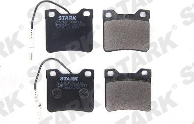 Stark SKBP-0010266 - Bremžu uzliku kompl., Disku bremzes autospares.lv