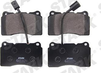 Stark SKBP-0010216 - Bremžu uzliku kompl., Disku bremzes www.autospares.lv