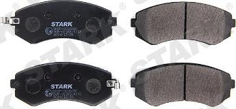 Stark SKBP-0010280 - Bremžu uzliku kompl., Disku bremzes www.autospares.lv