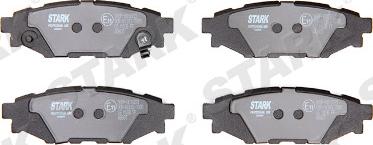 Stark SKBP-0010221 - Bremžu uzliku kompl., Disku bremzes www.autospares.lv