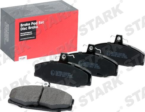 Stark SKBP-0011971 - Bremžu uzliku kompl., Disku bremzes www.autospares.lv