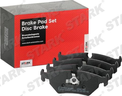 Stark SKBP-0011483 - Bremžu uzliku kompl., Disku bremzes www.autospares.lv