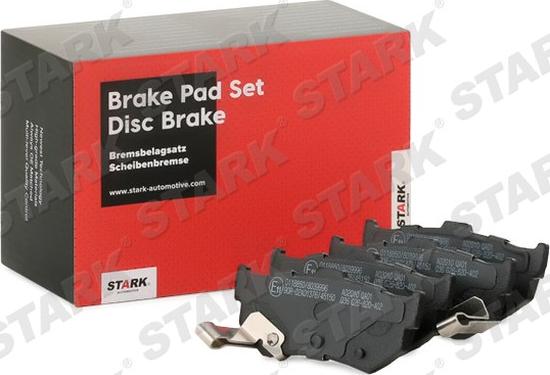 Stark SKBP-0011525 - Bremžu uzliku kompl., Disku bremzes autospares.lv