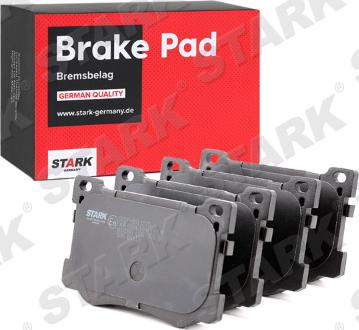 Stark SKBP-0011570 - Bremžu uzliku kompl., Disku bremzes autospares.lv