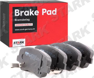 Stark SKBP-0011647 - Bremžu uzliku kompl., Disku bremzes autospares.lv