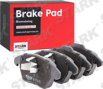 Stark SKBP-0011038 - Bremžu uzliku kompl., Disku bremzes www.autospares.lv