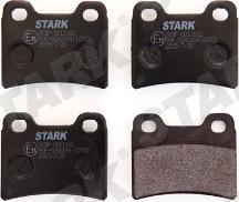 Stark SKBP-0011162 - Bremžu uzliku kompl., Disku bremzes autospares.lv