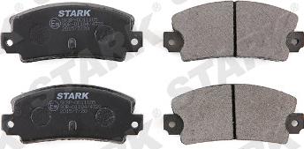 Stark SKBP-0011105 - Bremžu uzliku kompl., Disku bremzes www.autospares.lv