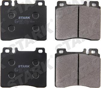 Stark SKBP-0011111 - Bremžu uzliku kompl., Disku bremzes autospares.lv