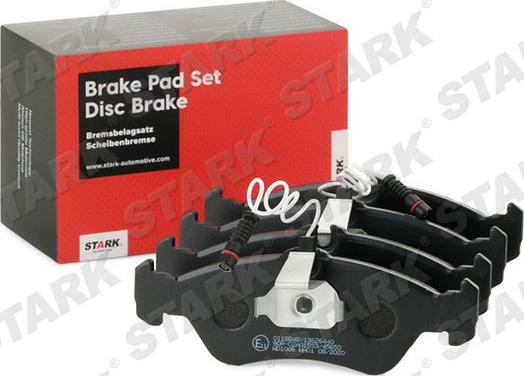 Stark SKBP-0011899 - Brake Pad Set, disc brake www.autospares.lv