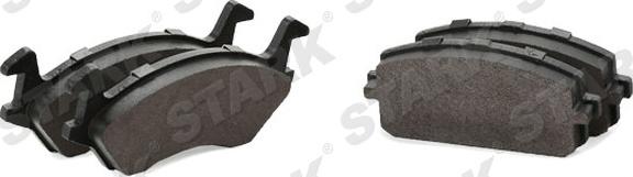 Stark SKBP-0011346 - Brake Pad Set, disc brake www.autospares.lv