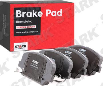 Stark SKBP-0011343 - Bremžu uzliku kompl., Disku bremzes autospares.lv