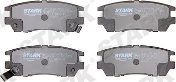 Stark SKBP-0011247 - Bremžu uzliku kompl., Disku bremzes www.autospares.lv