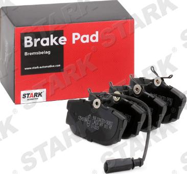 Stark SKBP-0011789 - Bremžu uzliku kompl., Disku bremzes autospares.lv