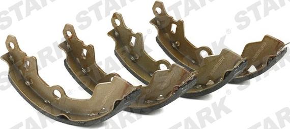 Stark SKBS-0450303 - Комплект тормозных колодок, барабанные www.autospares.lv