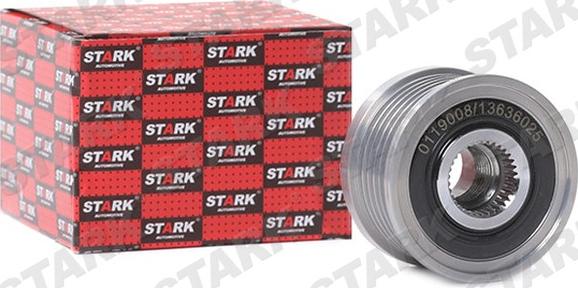 Stark SKFC-1210043 - Шкив генератора, муфта www.autospares.lv