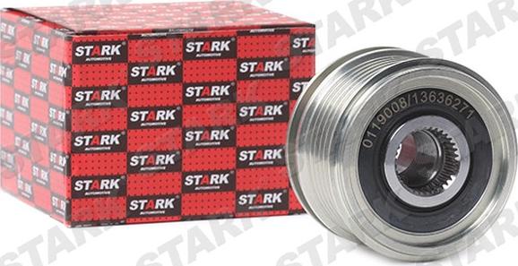 Stark SKFC-1210081 - Pulley, alternator, freewheel clutch www.autospares.lv