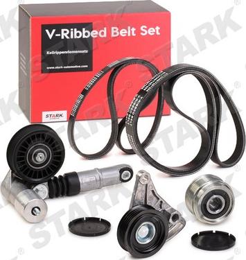 Stark SKRBS-1200504 - V-Ribbed Belt Set www.autospares.lv