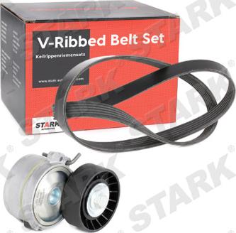 Stark SKRBS-1200024 - V-Ribbed Belt Set www.autospares.lv