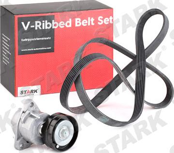 Stark SKRBS-1200187 - V-Ribbed Belt Set www.autospares.lv