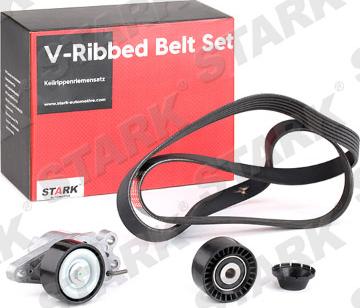 Stark SKRBS-1200132 - V-Ribbed Belt Set www.autospares.lv