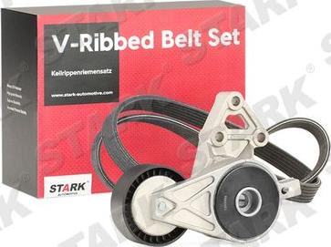 Stark SKRBS-1200177 - V-Ribbed Belt Set www.autospares.lv