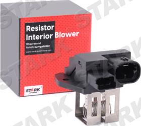 Stark SKREM-4530006 - Papildus rezistors, Elektromotors-Radiatora ventilators www.autospares.lv