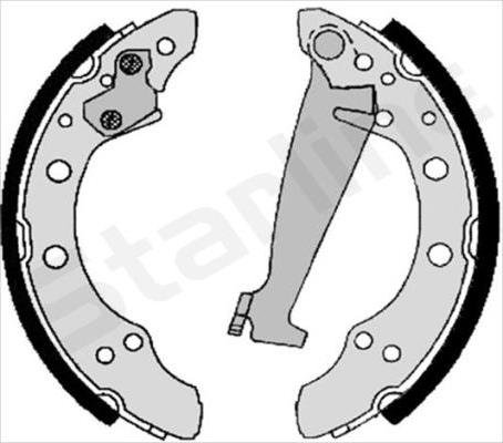 Starline BC 06830 - Brake Shoe Set www.autospares.lv