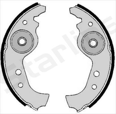 Starline BC 00890 - Bremžu loku komplekts autospares.lv