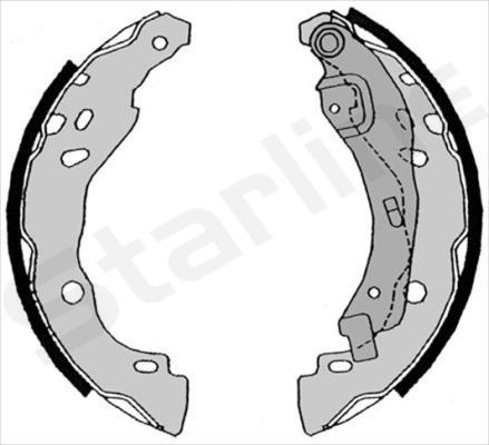 Starline BC 08630 - Bremžu loku komplekts autospares.lv