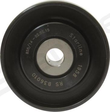 Starline RS B36010 - Pulley, v-ribbed belt www.autospares.lv