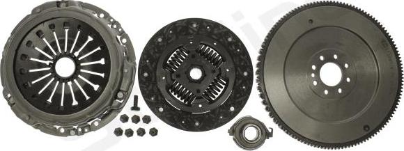 Starline SL 4DS1011 - Комплект сцепления www.autospares.lv