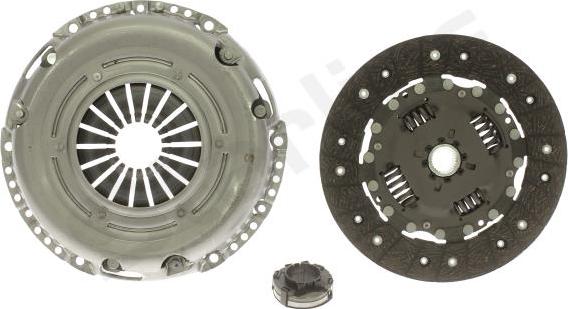 Starline SL 3DS0943 - Clutch Kit www.autospares.lv