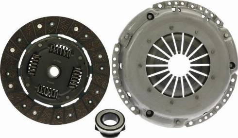 Starline SL 3DS1293 - Clutch Kit www.autospares.lv