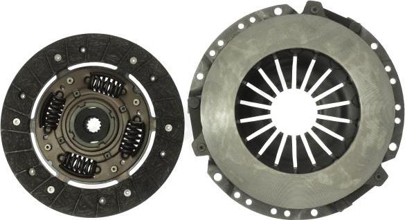 Starline SL 2DS1035 - Комплект сцепления www.autospares.lv