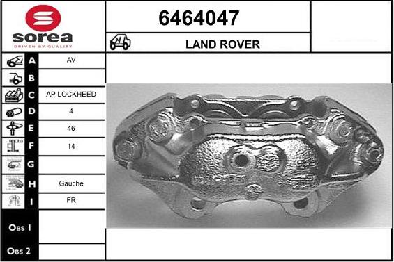 STARTCAR 6464047 - Bremžu suports www.autospares.lv