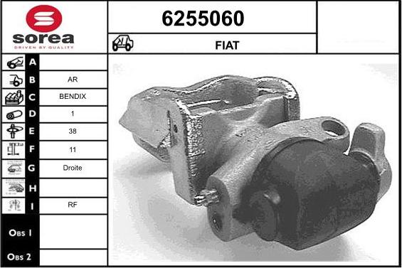 STARTCAR 6255060 - Bremžu suports www.autospares.lv