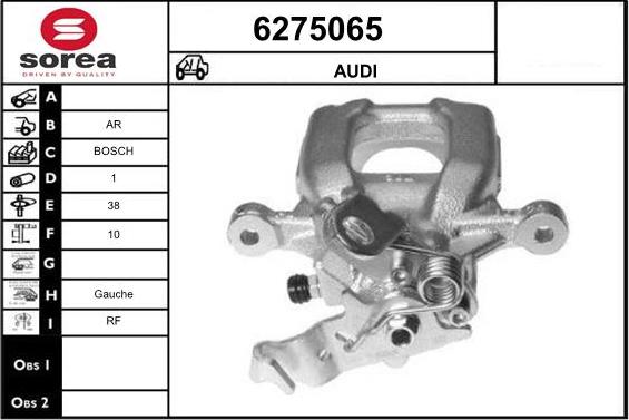 STARTCAR 6275065 - Brake Caliper www.autospares.lv