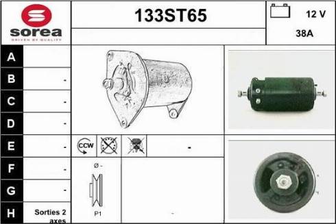 STARTCAR 133ST65 - Alternator www.autospares.lv