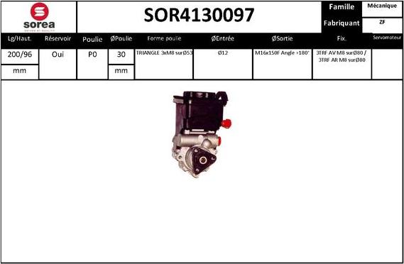 STARTCAR SOR4130097 - Hydraulic Pump, steering system www.autospares.lv