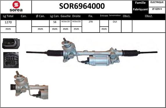 STARTCAR SOR6964000 - Stūres mehānisms www.autospares.lv